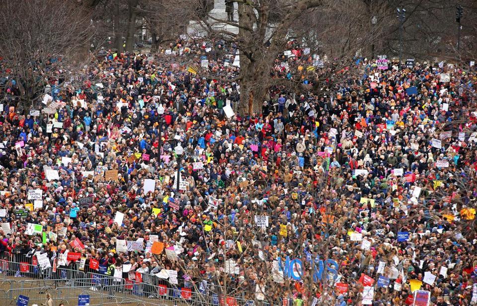 Tens of Thousands March For Our Lives in Boston